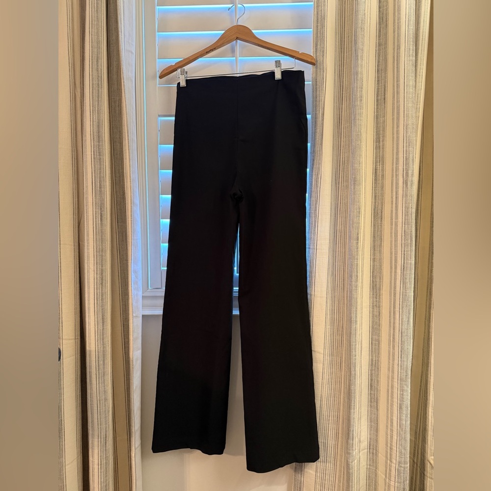 Rosie Pope Maternity Wide Leg Black Trousers